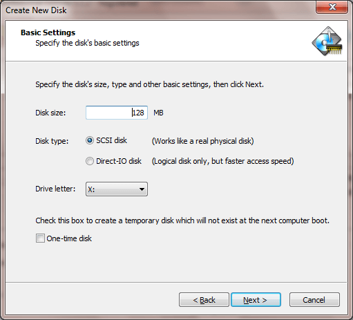 Wizard Page 2: Basic Settings