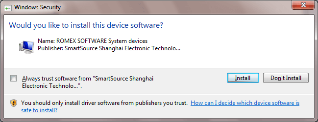 Primo Ramdisk Installation Wizard Page 5