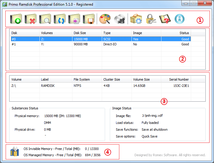 Primo Ramdisk User Interface